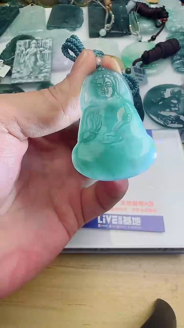 翡翠未镶嵌颈饰多样性随机发其一