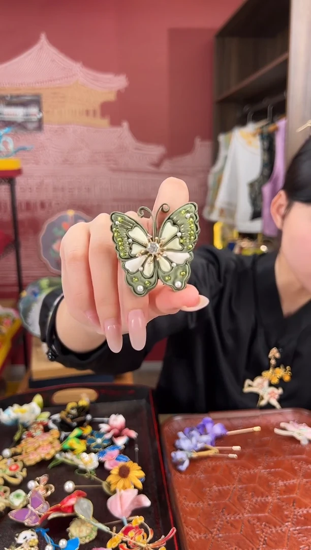 【闪购商品】刺绣苏绣世家非遗手工（胸针）