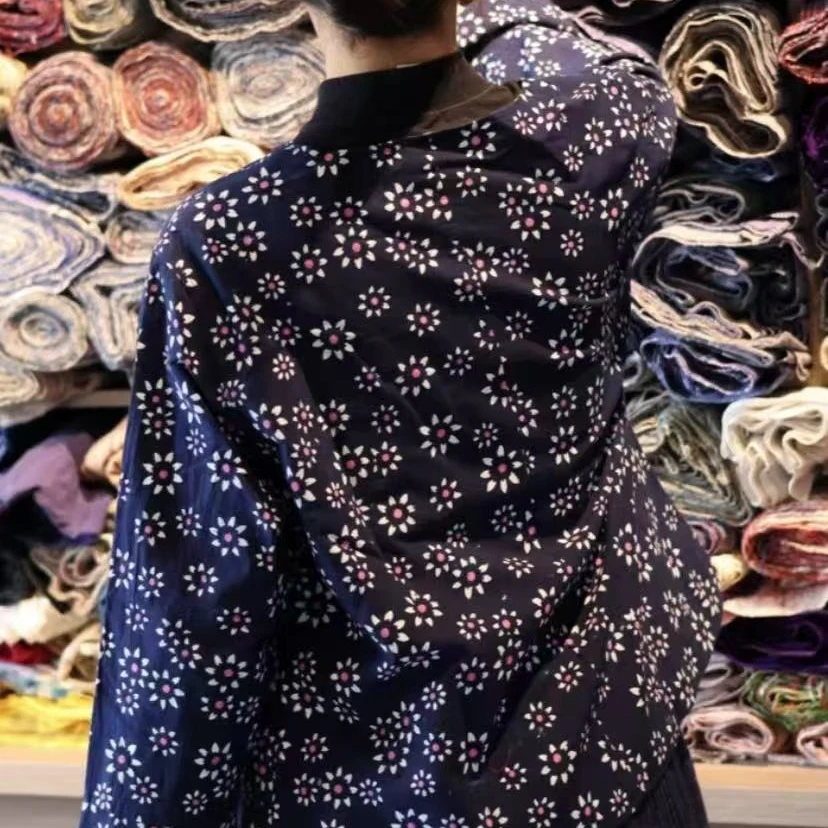 桑在云间 胧月对襟双层上衣