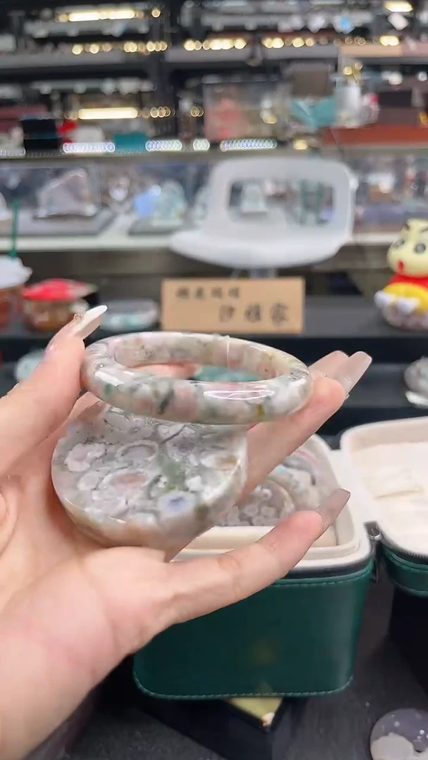 未镶嵌手镯石英质玉56圈口（赠品镯心）2S987072