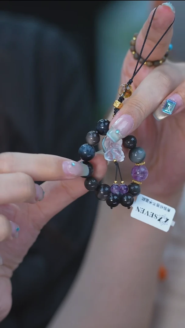 水晶手串未镶嵌diy