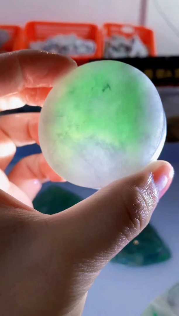 颈饰未镶嵌翡翠缅甸A货翡翠516