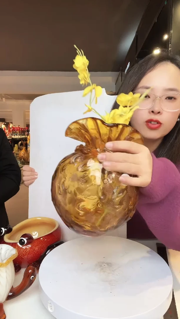 【闪购商品】茶盏琉璃摆件家居摆件