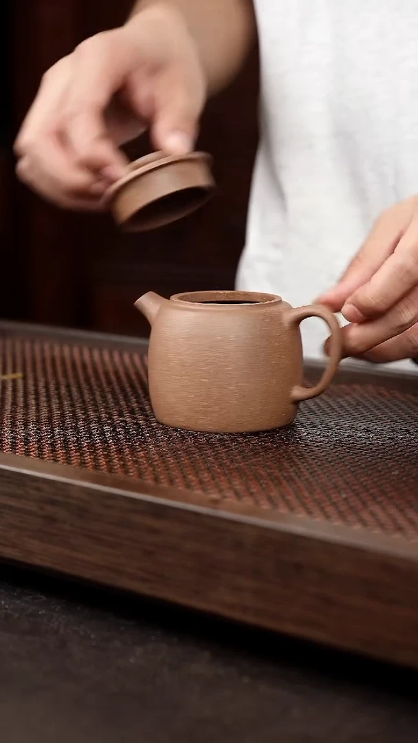 茶壶紫砂老段泥巨轮