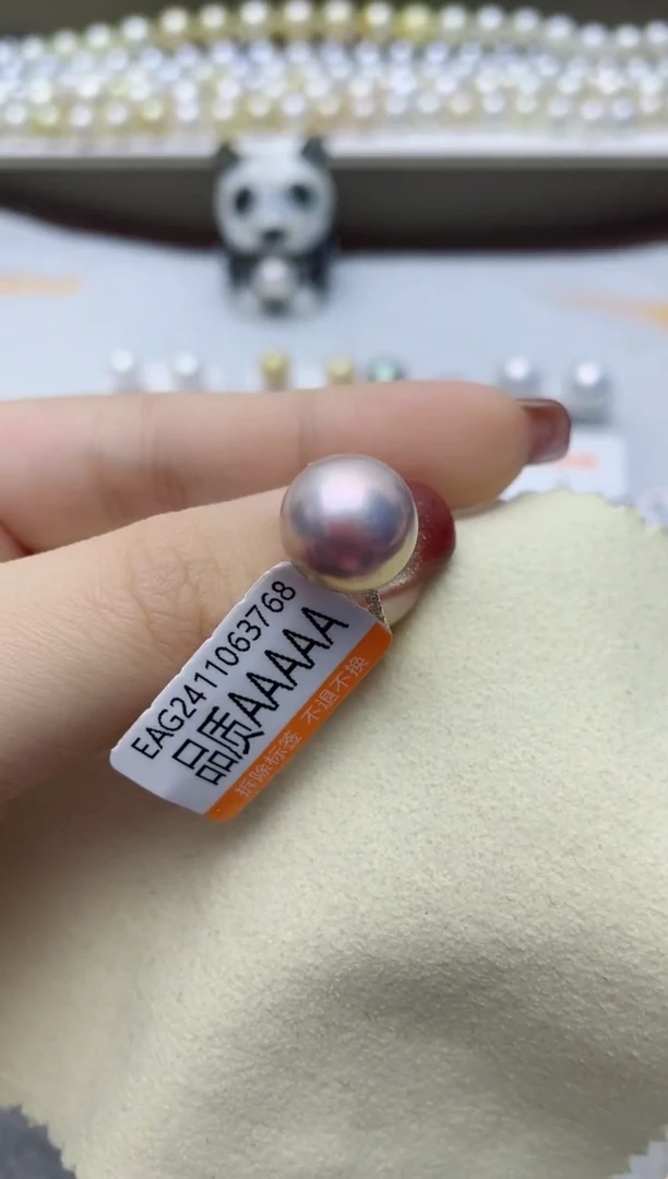 【闪购商品】淡水珍珠戒指银S925镶嵌W21