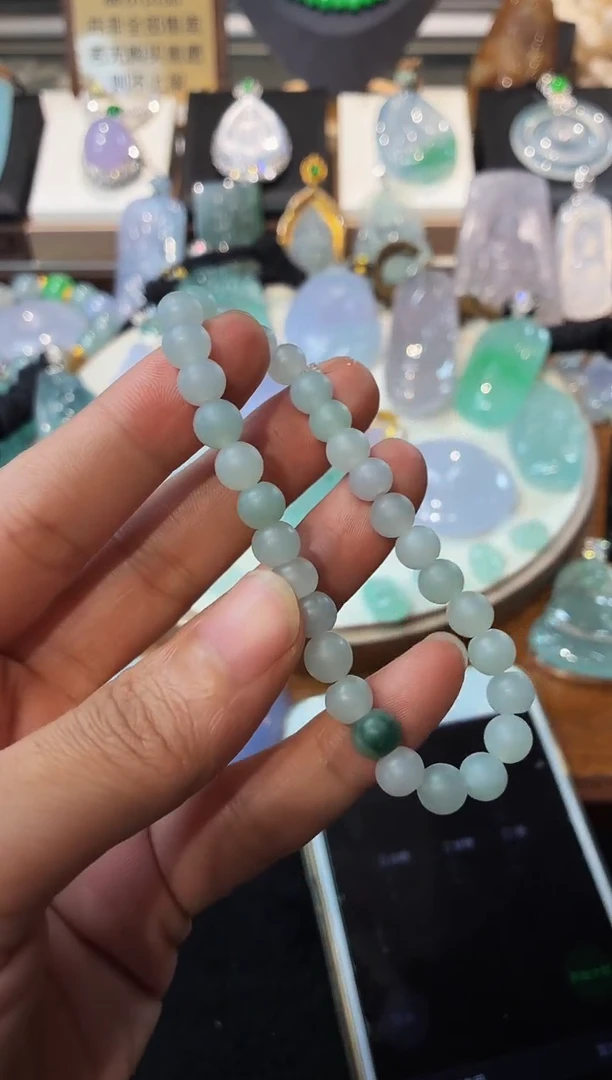 未镶嵌定制翡翠蓝**空4083毛货不退不换