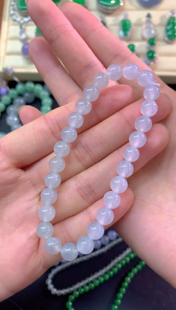 未镶嵌手串翡翠手串|700+35