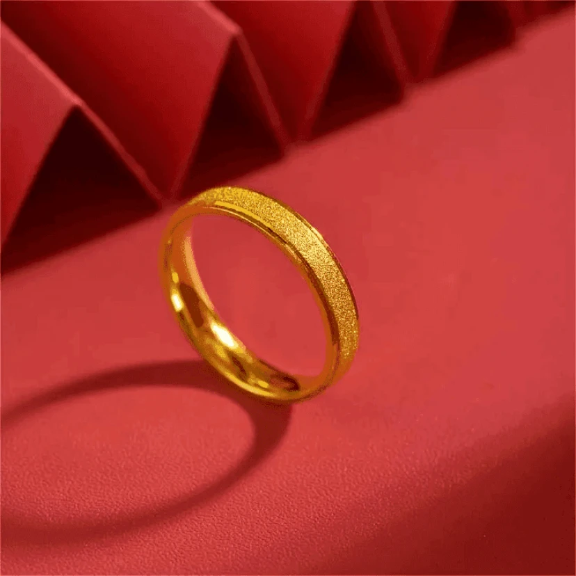 【新年福利】经典满天星戒指情侣款高级轻奢磨砂款B1