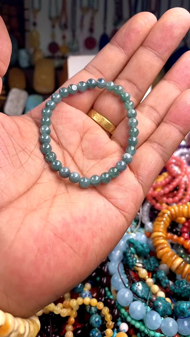 【闪购商品】翡翠手链未镶嵌(一物一件)138791