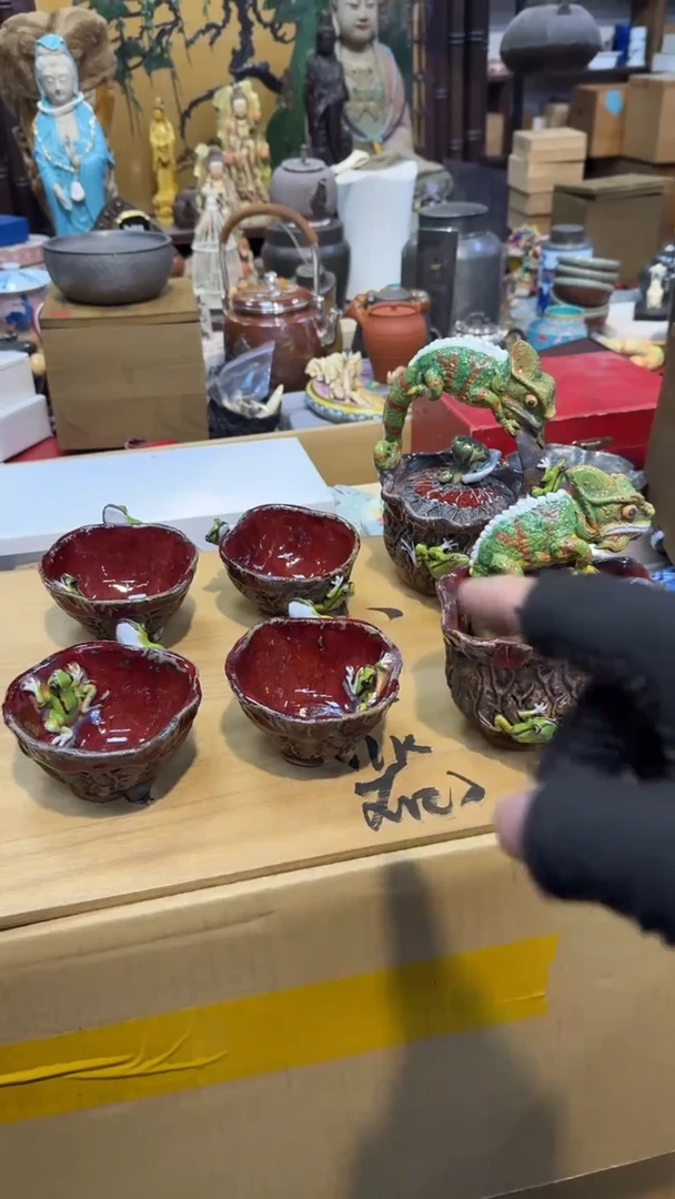 陶瓷中古艺术工艺美术品