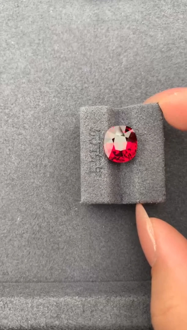 未镶嵌珠宝半成品碧玺4.6ct卢比莱 FE  定制