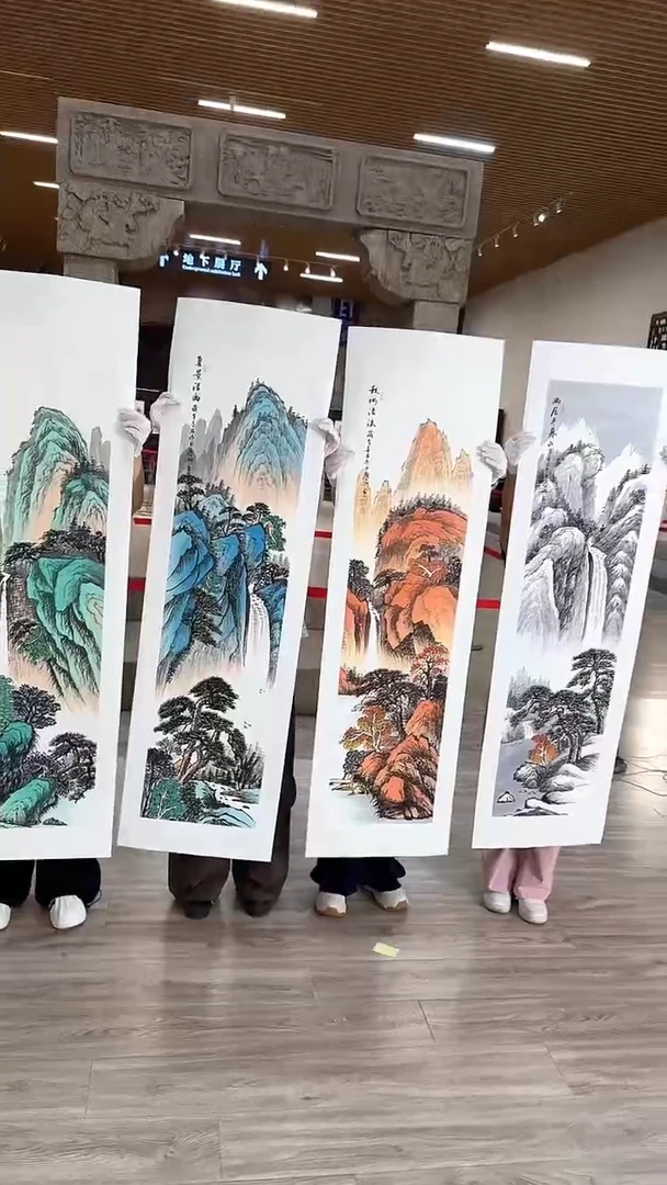 国画52众合艺术馆 李庆兴绘画作品