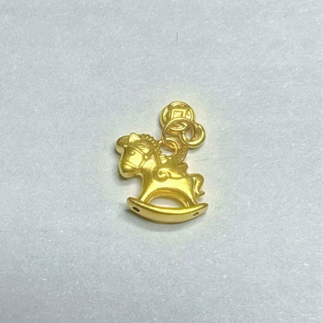 【小金姐】足金999摇摇马LW-111(过抖音基地/赠合金配饰)