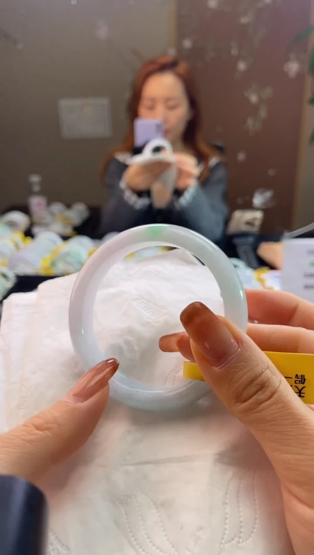 未镶嵌手镯翡翠51.4圈口t