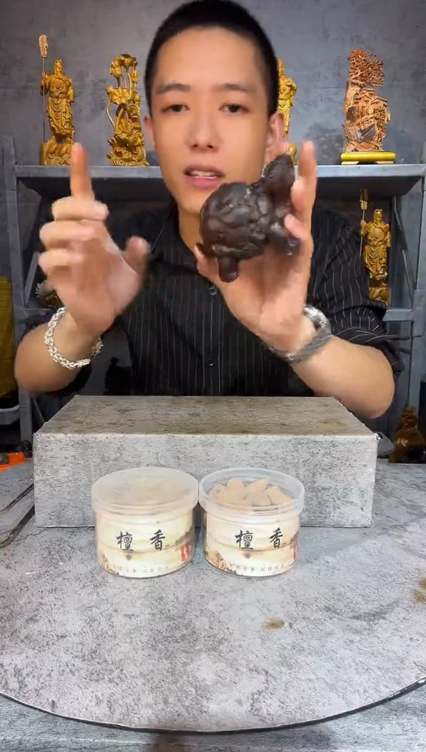 木黑檀精工雕刻摆件