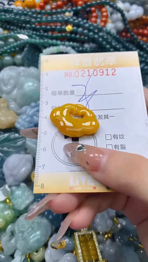 翡翠未镶嵌颈饰闪购0210912多样性发其一