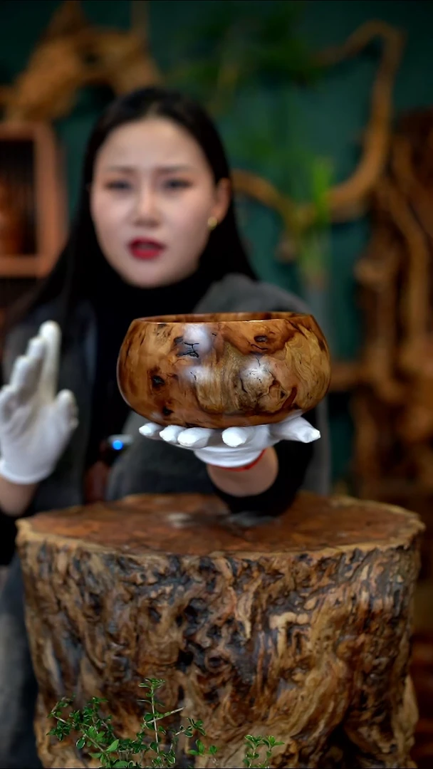 枣木雷击枣木聚宝盆