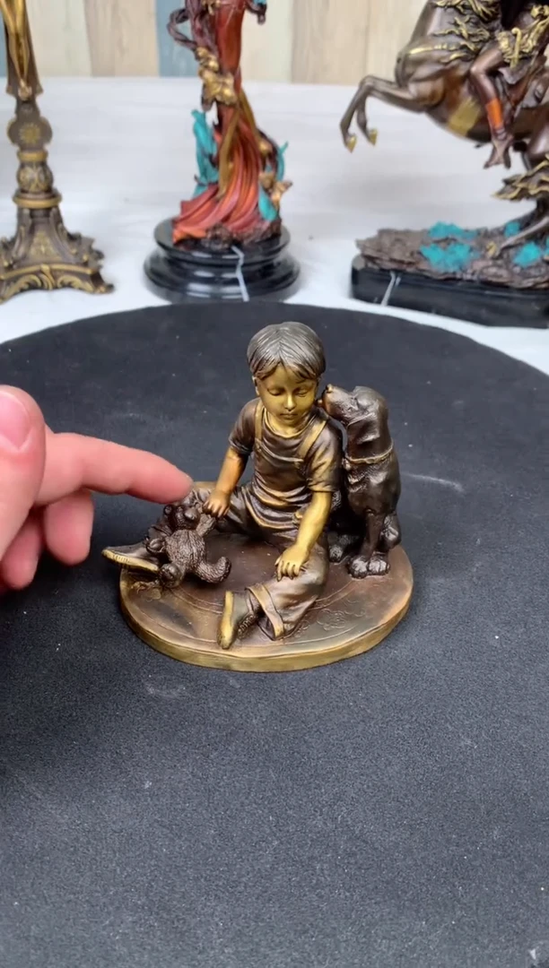 【闪购商品】精美铜雕装饰摆件