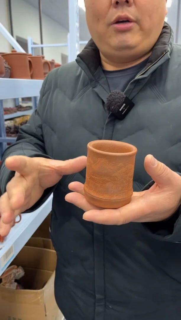 【闪购商品】紫砂茶杯宜兴紫砂茶杯微瑕@@ZR00730