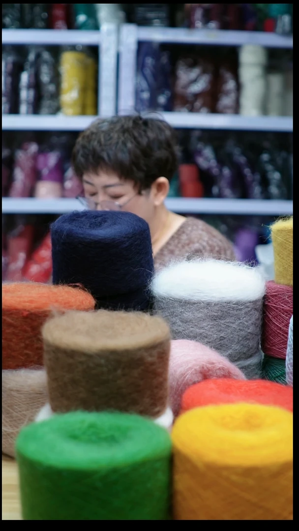 羊绒欢姐编织E465