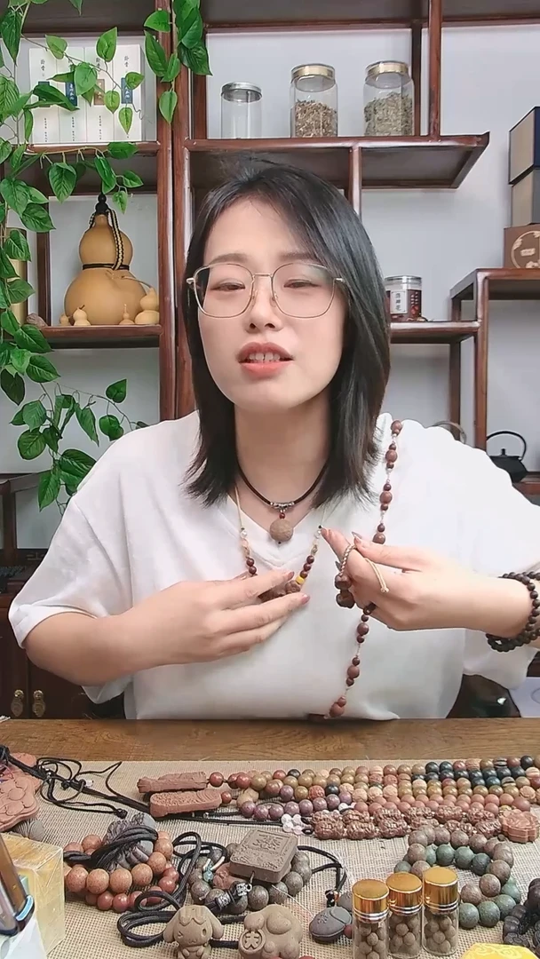 泥塑芳华香方的手链+项链