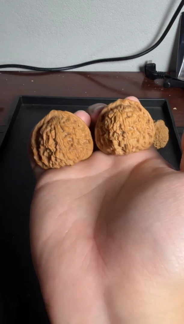 吊坠文玩核桃40尺全品正三角南疆石