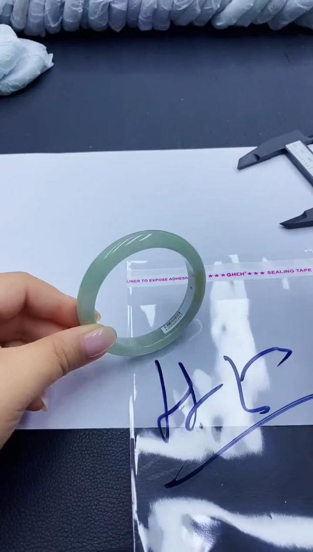 高冰透美人手镯 所见即所得91