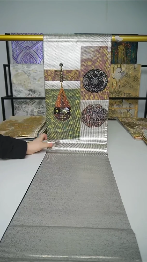 织绣织锦78织螺钿