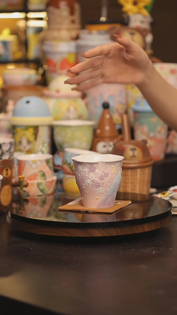 景德镇釉下彩绘设计师款式陶瓷