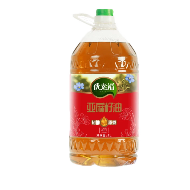 优素福初榨原香亚麻籽油5L（PET）