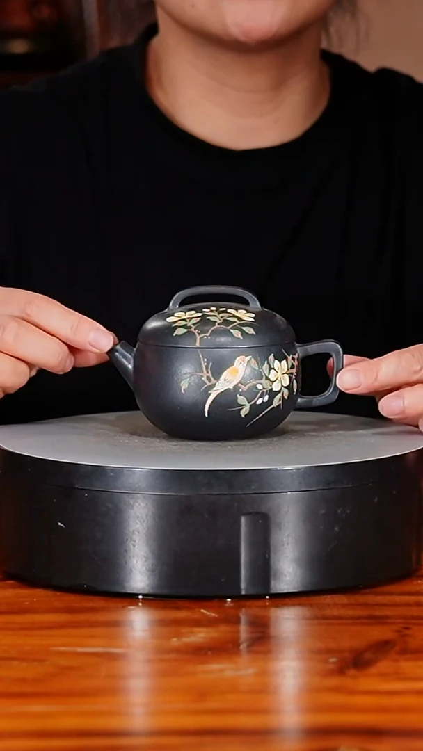 宜兴原矿紫砂壶茶壶150C