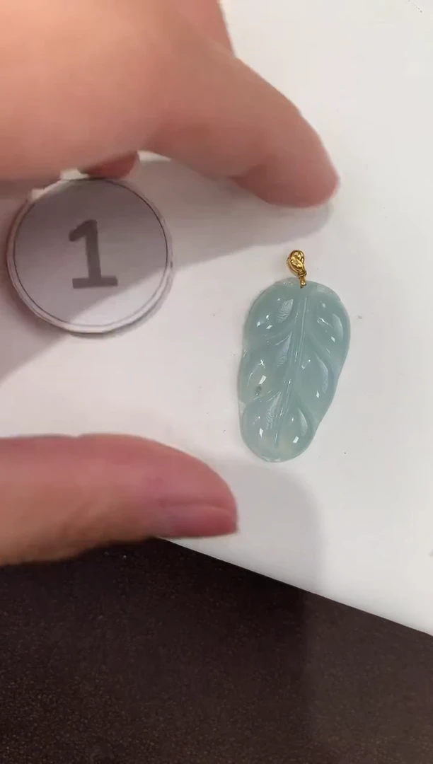 颈饰未镶嵌翡翠天然缅甸A货翡翠