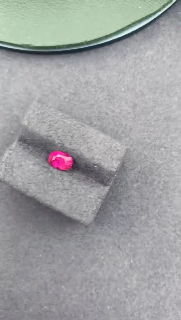 裸石红宝石1.03ct 无烧红宝石