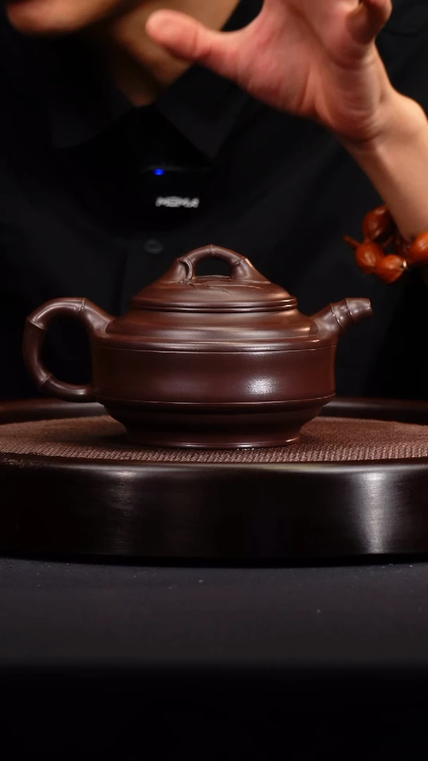 茶壶紫砂竹鼓
