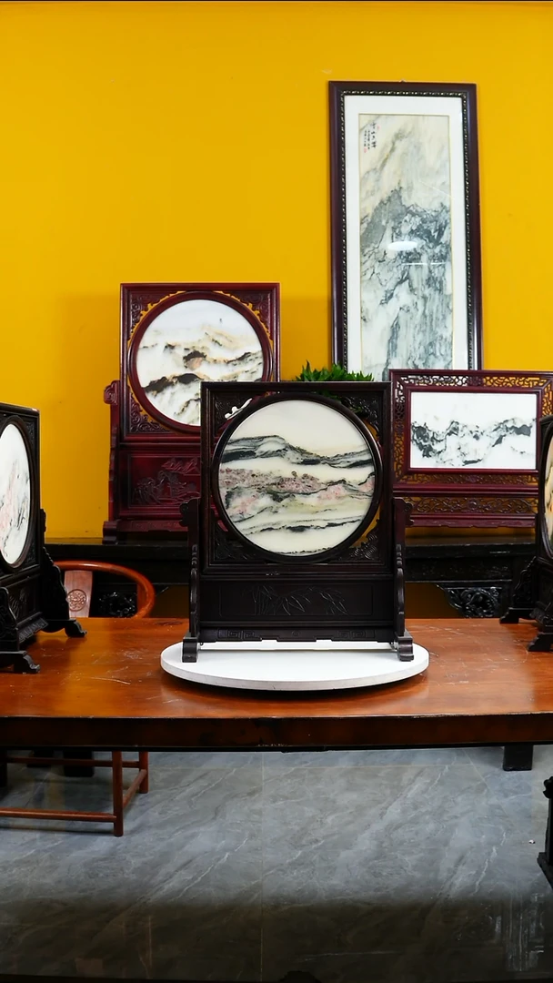 石材尖*排云石摆件家居摆件