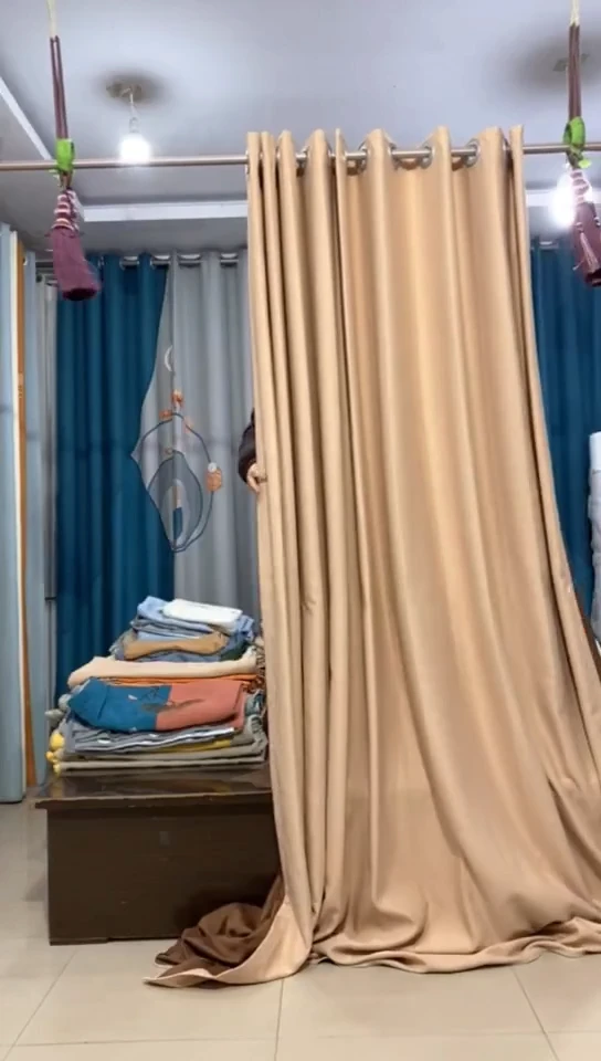 布成品窗帘   6*2.75米