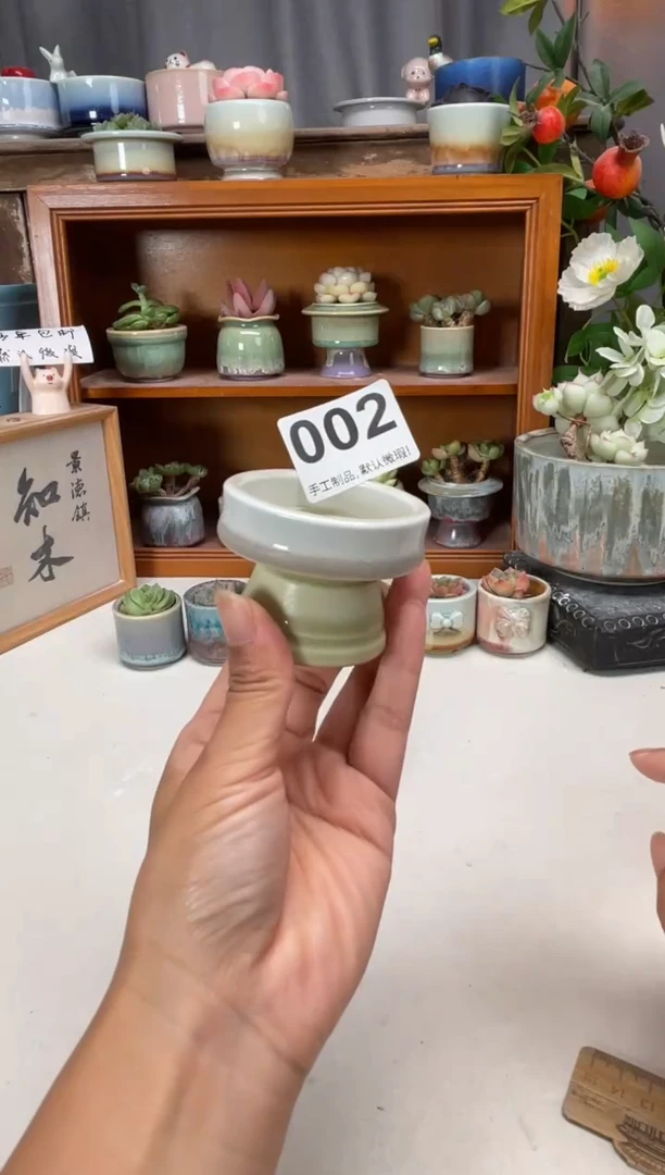 瓷片是****啊002知木小芳花盆