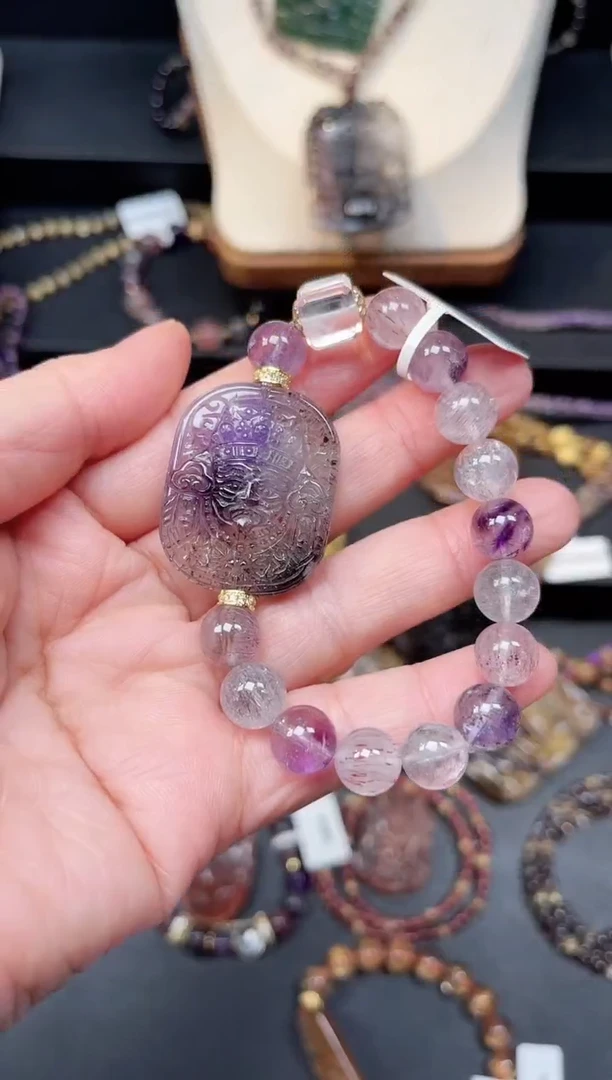 未镶嵌颈饰水晶【百晶灵儿】定制款