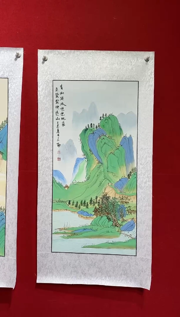 国画国画NYQ杰牛云勤老师作品