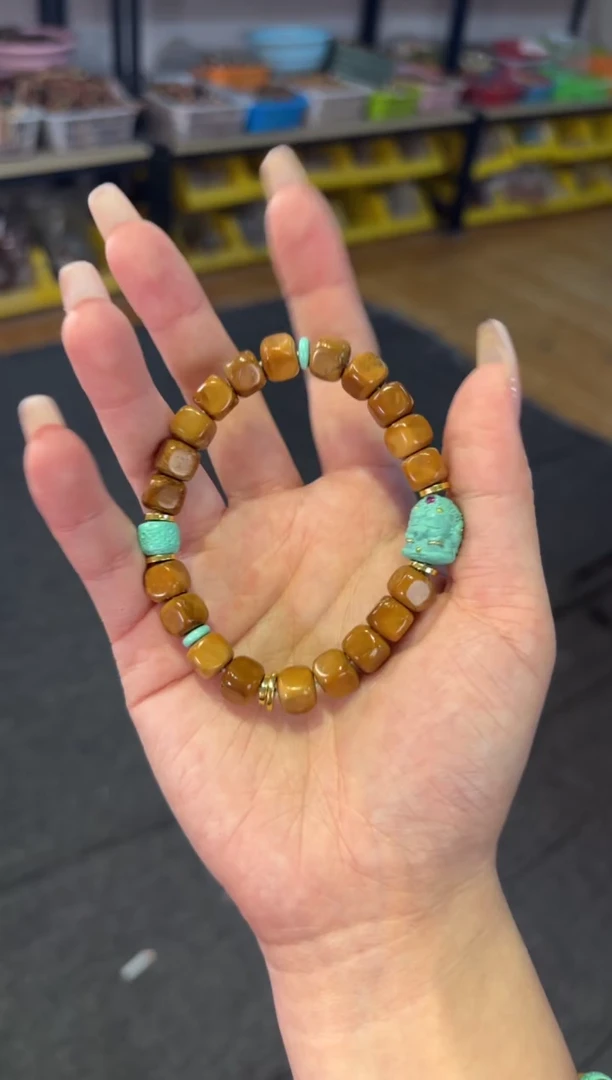 【闪购商品】库克吊坠  8mm库克六方磷镁松象神款