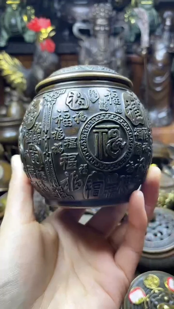 闪购链接，点击下单，有运费险，铜摆件