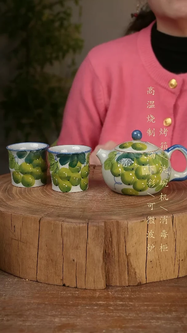 碗瓷景德镇手工手绘高温瓷釉下彩