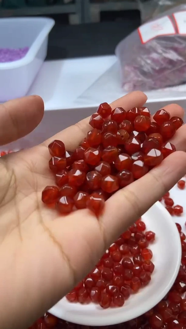 颈饰未镶嵌石英岩玉W1039-8mm*30颗