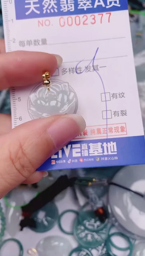 颈饰未镶嵌翡翠00002377