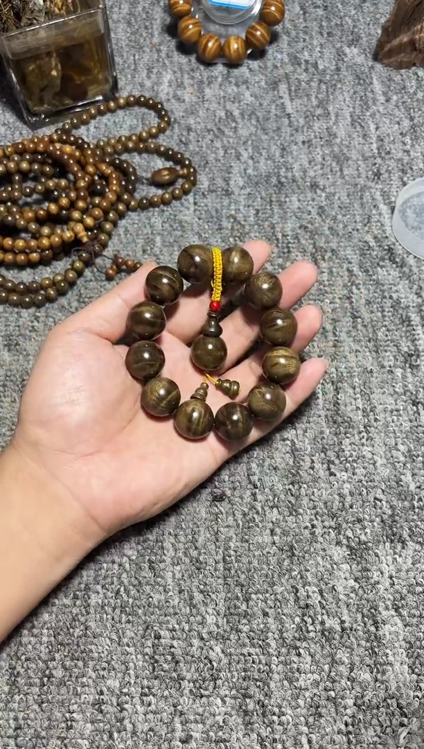 金丝楠手串/手链阴沉金丝楠2.0单圈218