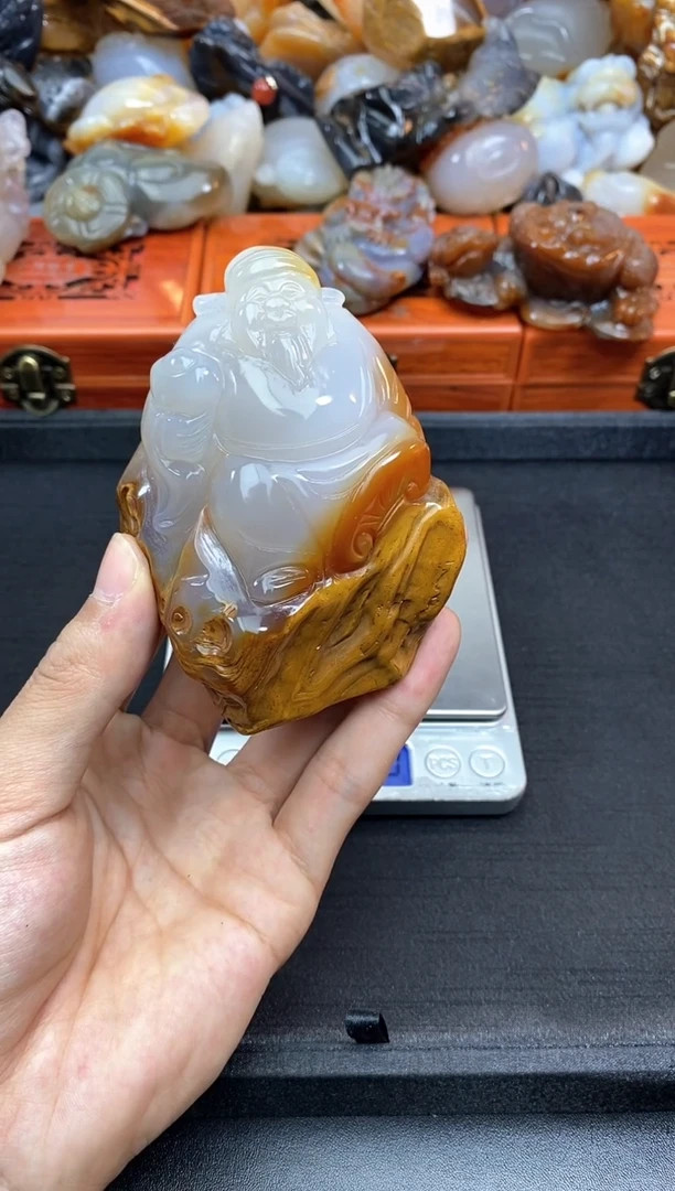 玛瑙/玉髓手把未镶嵌0
