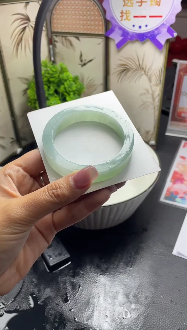 未镶嵌手镯定制翡翠J****.正圈AJC11SZDZS