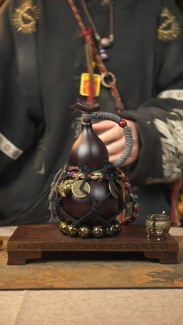 【闪购商品】022大漆葫芦一物一拍记葫堂出品