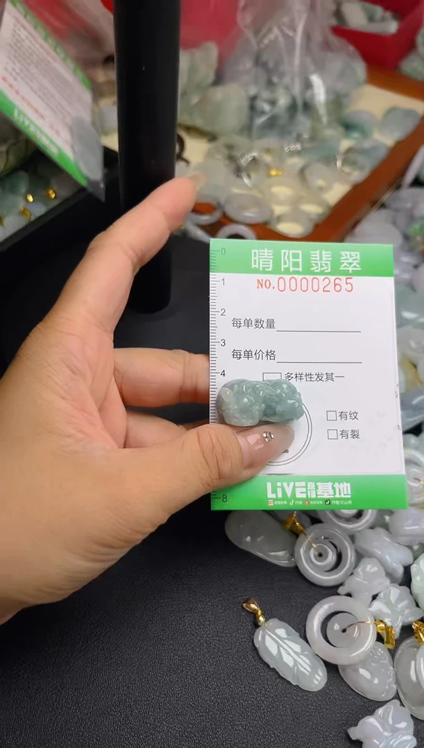 翡翠未镶嵌颈饰闪购0000265