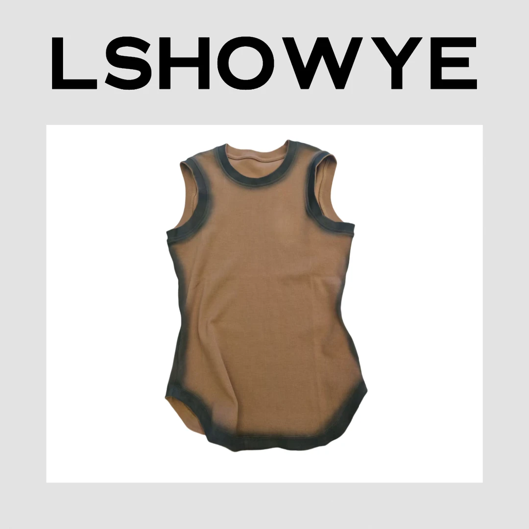 LSHOWYE｜黑边修身背心 25-136